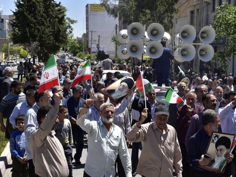 برگزاری راهپیمایی جمعه خشم در ایلام