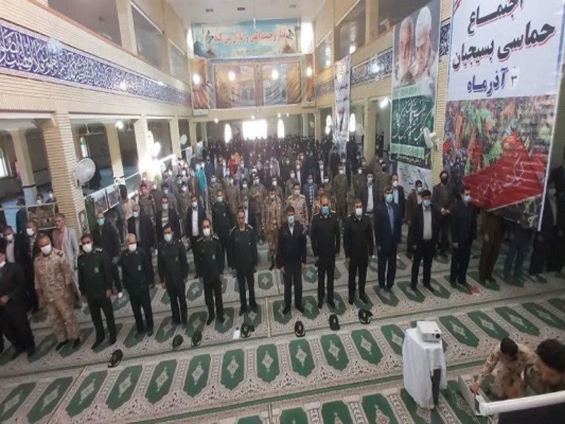 برگزاری رزمایش اقتدار بسیجیان در چرداول