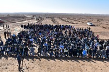 آئین کاشت ۳ میلیون اصله درخت در شهرستان مهران برگزار شد