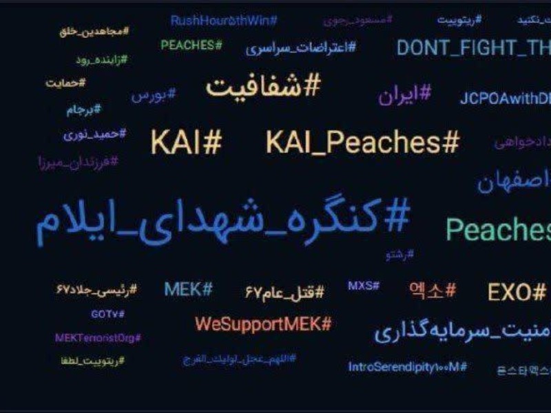 ‍ کنگره شهدای ایلام ترند نخست توییتر شد