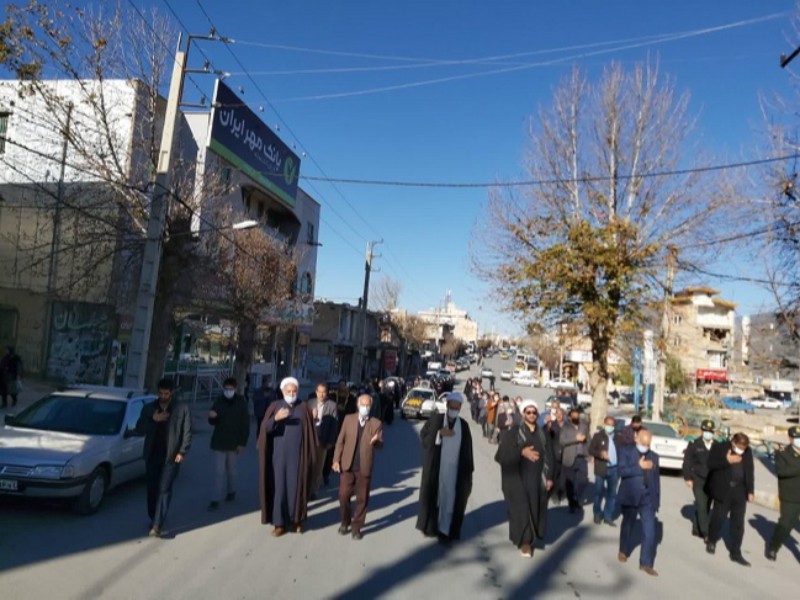 برگزاری مراسم شهادت حضرت فاطمه زهرا (س) در چرداول + تصویر