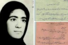 زن شهیده‌ای که تا آخرین لحظه از چادر غافل نماند + تصاویر