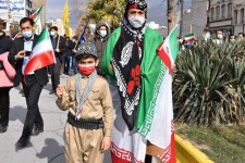 حواشی زیبای راهپیمایی ۲۲ بهمن از نگاه دوربین ایلام بیدار