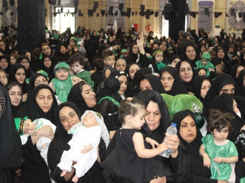 همایش شیرخوارگان حسینی در ایلام برگزار شد