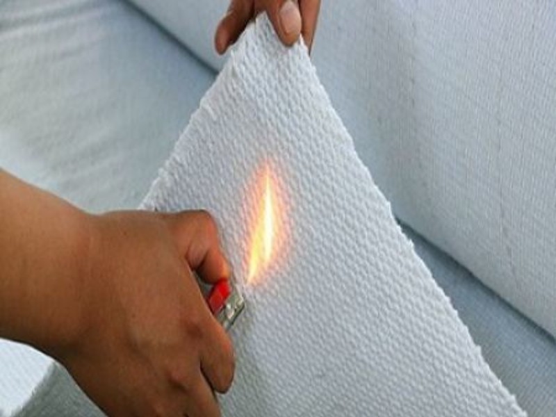 تولید پارچه دیر سوز صد در صد پنبه