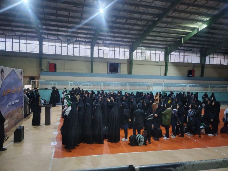 250 نفر دانش‌آموز دختر به اردوی راهیان‌نور اعزام شدند