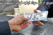 روال اداری پیچیده تخصیص ارز به مواد اولیه تولید تسهیل شود