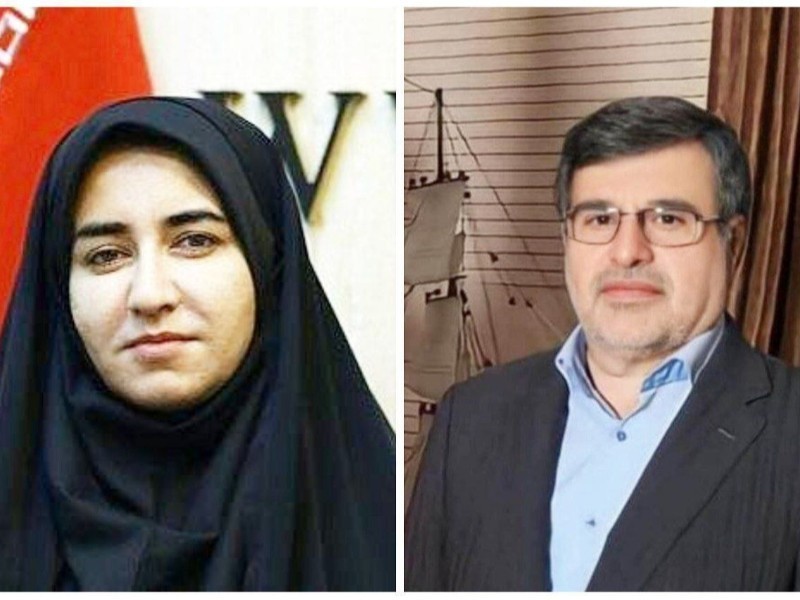 فریدون همتی و سارا فلاحی نمایندگان مردم ایلام در مجلس شدند