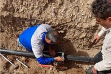 آغاز عملیات انتقال آب به روستای سیاب درویش