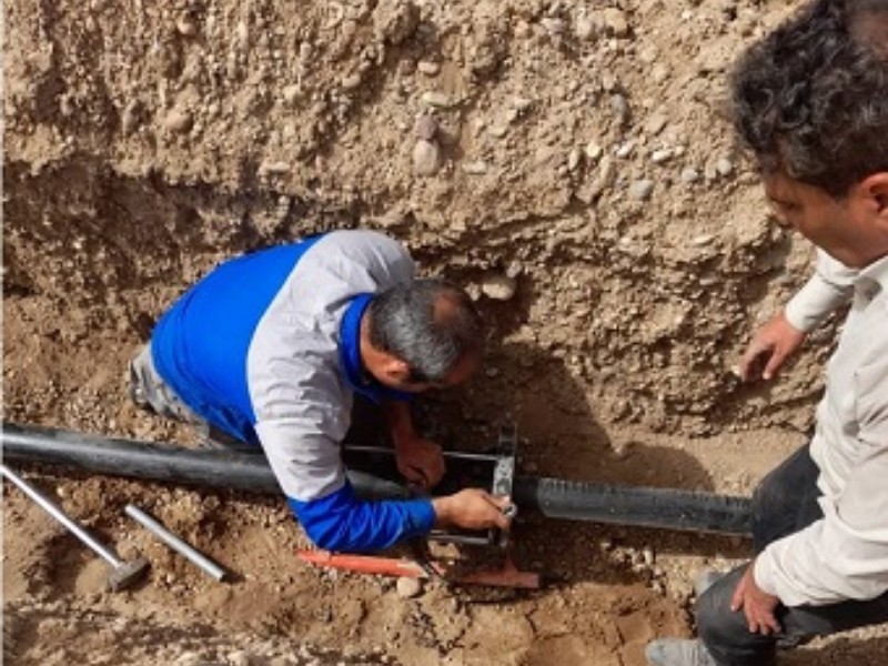 آغاز عملیات انتقال آب به روستای سیاب درویش