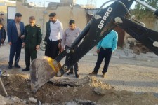 طرح تعویض شبکه اصلی آب ۲۰ روستای دهلران اجرا شد