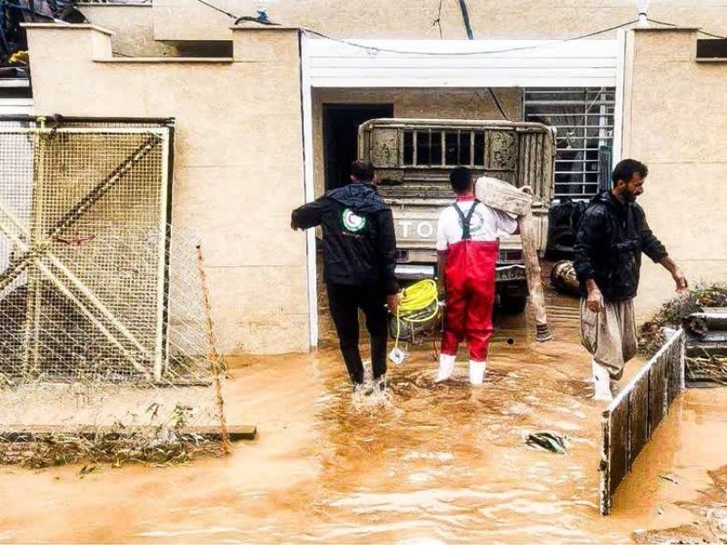 امدادرسانی به ۱۴۰ نفر متأثر از سیل در ایلام