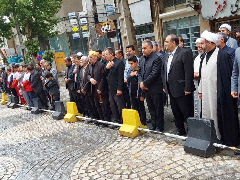 برگزاری مراسم شهادت امام جعفر صادق (ع) در ایلام