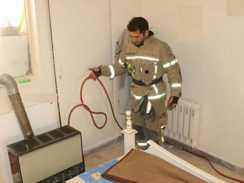 گاز مونوکسید کربن باعث مسمومیت ۷ نفر در ایلام شد