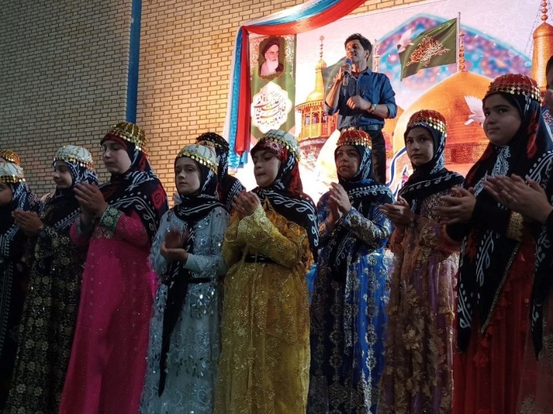 برگزاری اجتماع دختران حاج قاسم در ملکشاهی