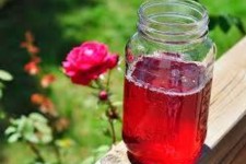شربت گل محمدی نوشیدنی عالی مناسب فصل گرما