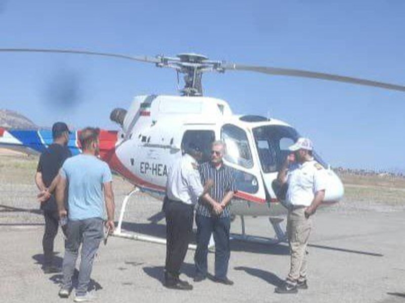 پرواز پرنده نجات در ایلام