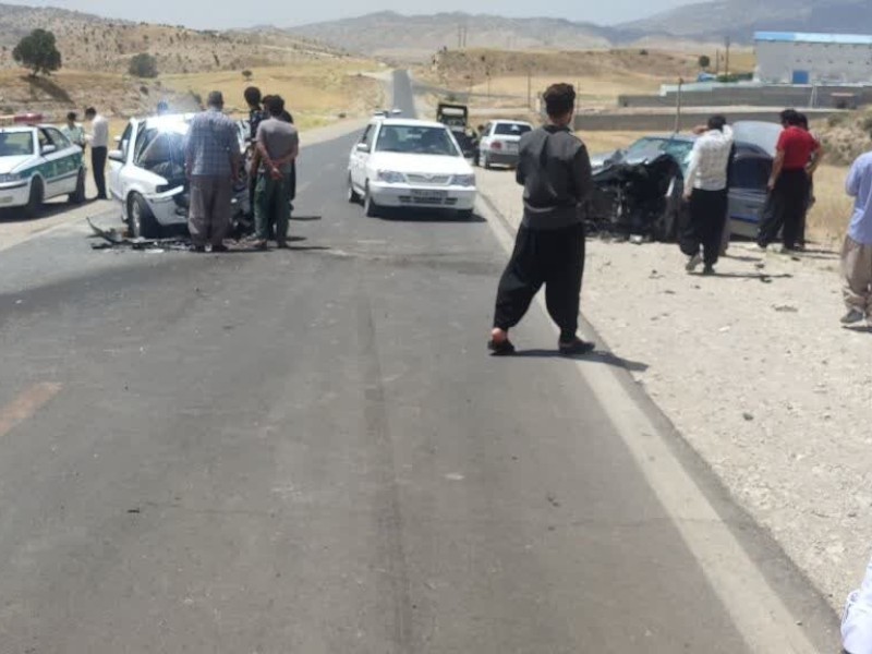 سانحه رانندگی در ایلام یک کشته و چهار زخمی برجا گذاشت