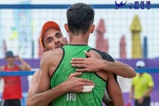 تیم والیبال ساحلی ایران فینالیست شد