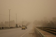 پدیده گرد و غبارآسمان ایلام را فرا می گیرد
