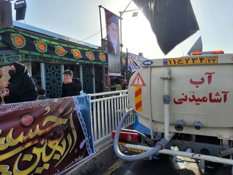 تمهیدات شهرداری مهران برای برگزاری عاشورای حسینی