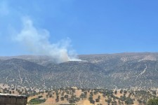 اعزام نیروهای محیط‌زیست برای مهار آتش ارتفاعات قلارنگ