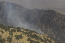 آتش‌سوزی ارتفاعات قلارنگ ایلام مهار شد