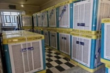۴۶ دستگاه کولر آبی بین مددجویان ایوان توزیع شد