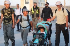 تردد زوار اربعین حسینی از مرز مهران