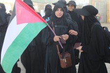 ازدحام زائرین اربعین حسینی در مرز مهران