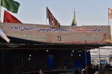 فعالیت موکب سپاه امیرالمومنین(ع) ایلام در مرز مهران