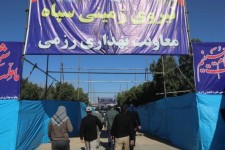 بیمارستان صحرایی سپاه در مرز مهران افتتاح شد