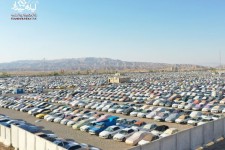 ۹۰ درصد ظرفیت پارکینگ اربعین مهران پر است