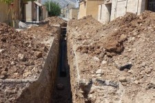 پیشرفت طرح فاضلاب ایوان به ۸۰ درصد رسید