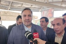 کلنگ‌زنی قرارگاه رسانه‌ای اربعین  در مرز مهران