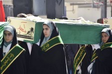 استقبال از پیکر ۳۴ شهید دفاع مقدس در مهران