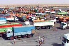 ۱۶۷ هزار تن محصول از مرز مهران به عراق صادر شد
