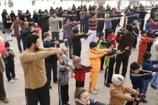 ورزش نشاط جامعه را به دنبال دارد