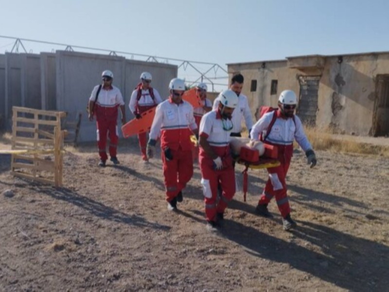 برگزاری مانور عملیات صفر لحظه‌ای در دهلران