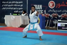درخشش دختر ایلامی در مسابقات بین‌المللی کاراته