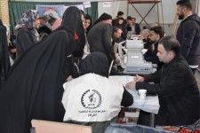 برپایی میز خدمت در شهرک شهید کشوری