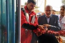 افتتاح خانه هلال در شهرک وحدت دهلران