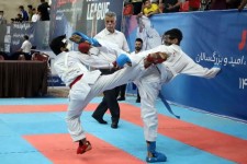 ایلام بر سکوی سوم رقابت‌های کاراته ایستاد