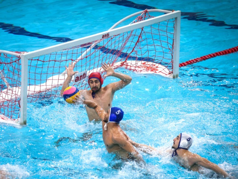 پیروزی قاطع ایران برابر کره‌جنوبی در واترپلو