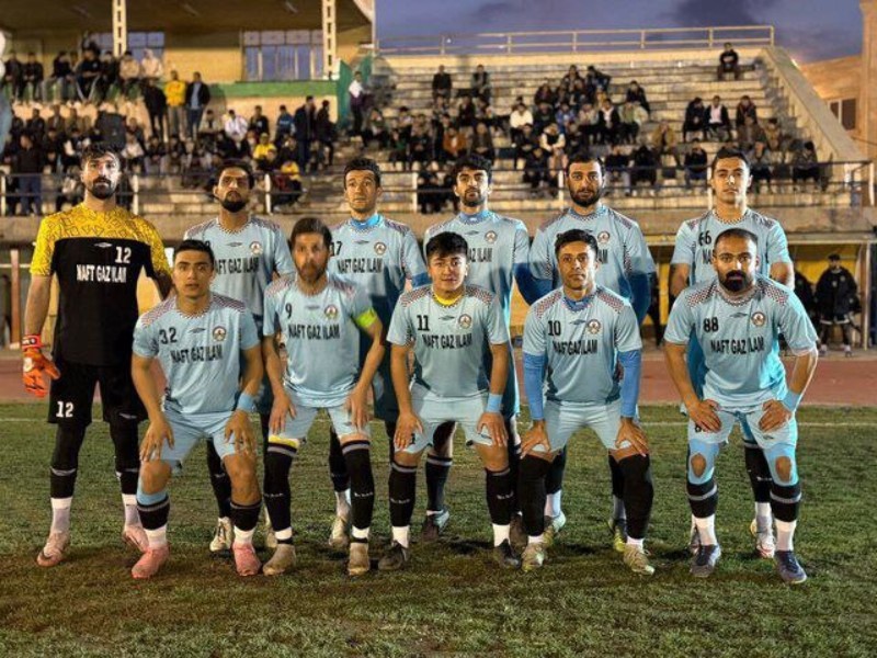 صعود نفت و گاز ایلام به صدر لیگ