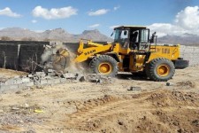 رفع تصرف ۴۴ هزار متر از اراضی ایلام