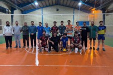 برگزاری مسابقات والیبال در ملکشاهی