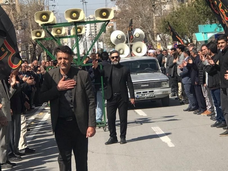 ایلام غرق در ماتم مولای متقیان
