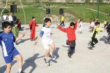 تجلیل از نونهالان فعال ورزش‌های همگانی محلات ایلام