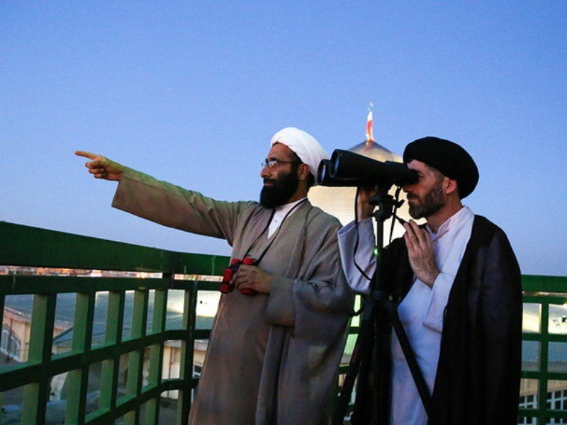 استقرار پنج گروه استهلال ماه شوال در ایلام